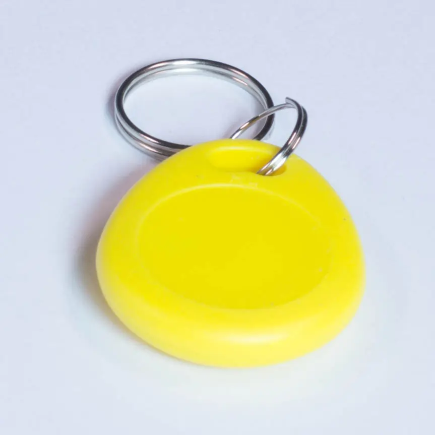 yellow key fob